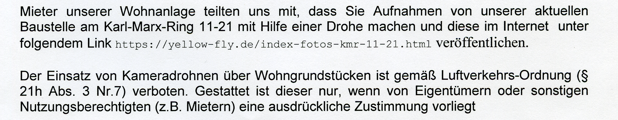 Denunzierung und Lügen bei der GEWOFAG Wohnbau