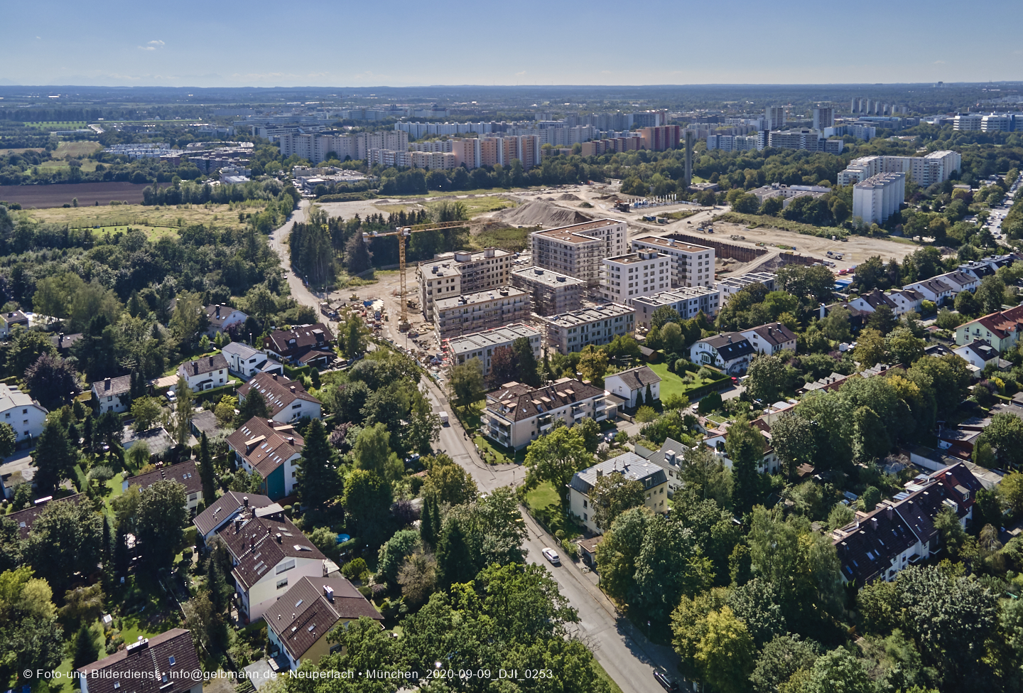 09.09.2020 - Baustelle Alexisqaurtier in Neuperlach