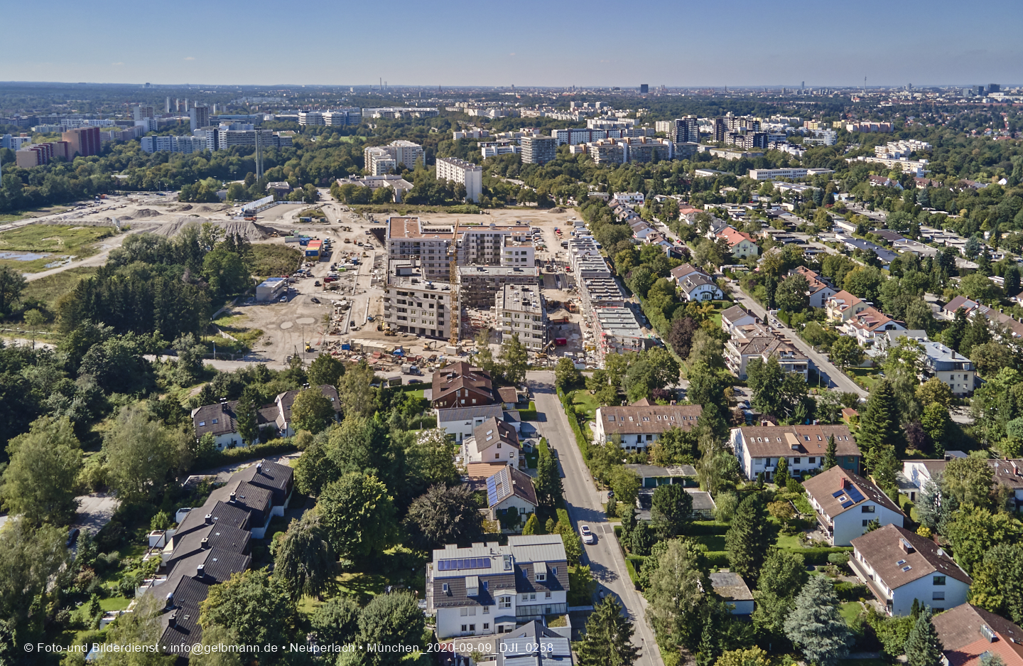 09.09.2020 - Baustelle Alexisqaurtier in Neuperlach