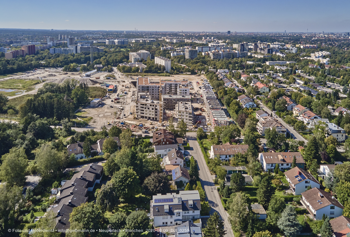 09.09.2020 - Baustelle Alexisqaurtier in Neuperlach