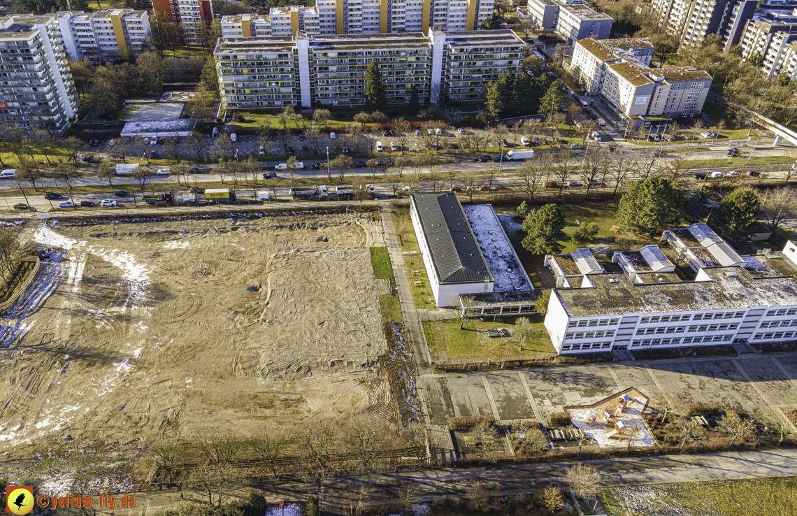 04.02.2021 -Grundschule am Karl-Marx-Ring in Neuperlach