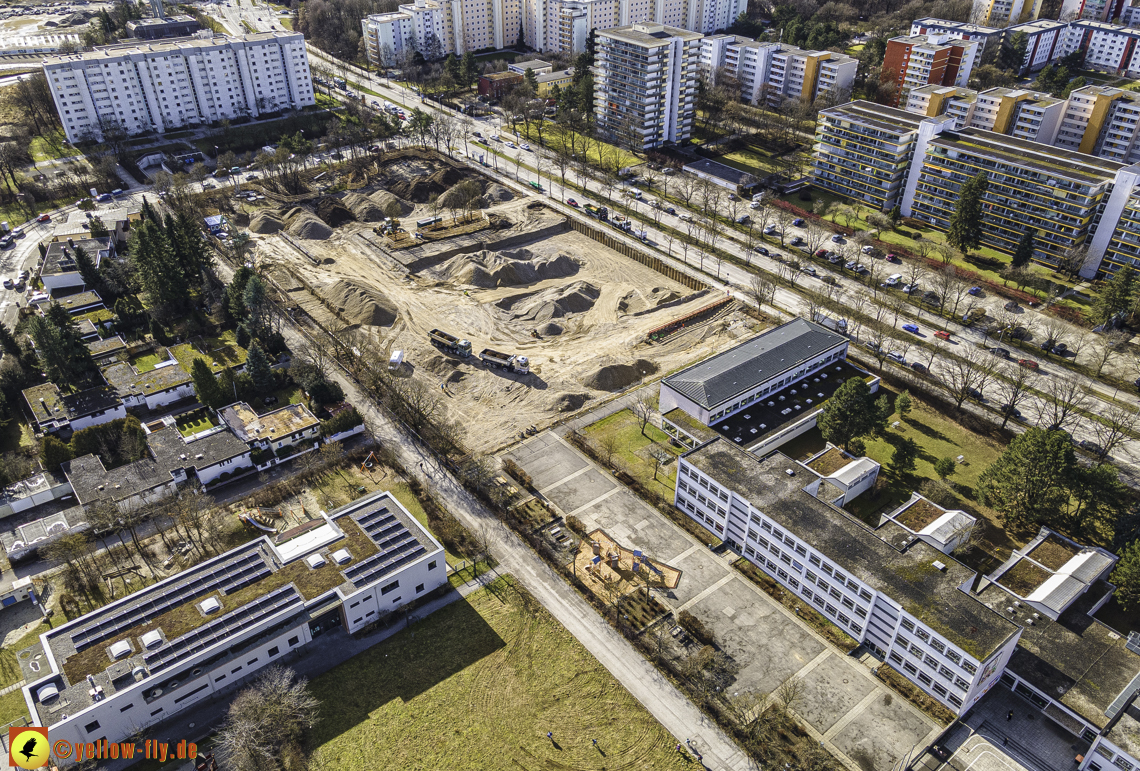 04.02.2021 -Grundschule am Karl-Marx-Ring in Neuperlach