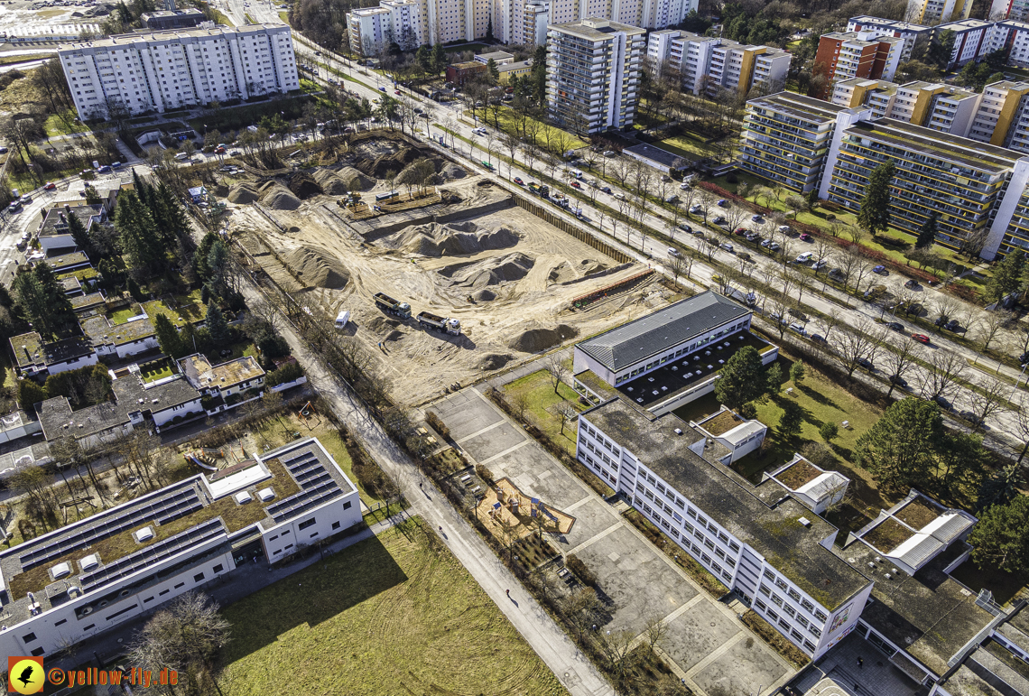 04.02.2021 -Grundschule am Karl-Marx-Ring in Neuperlach