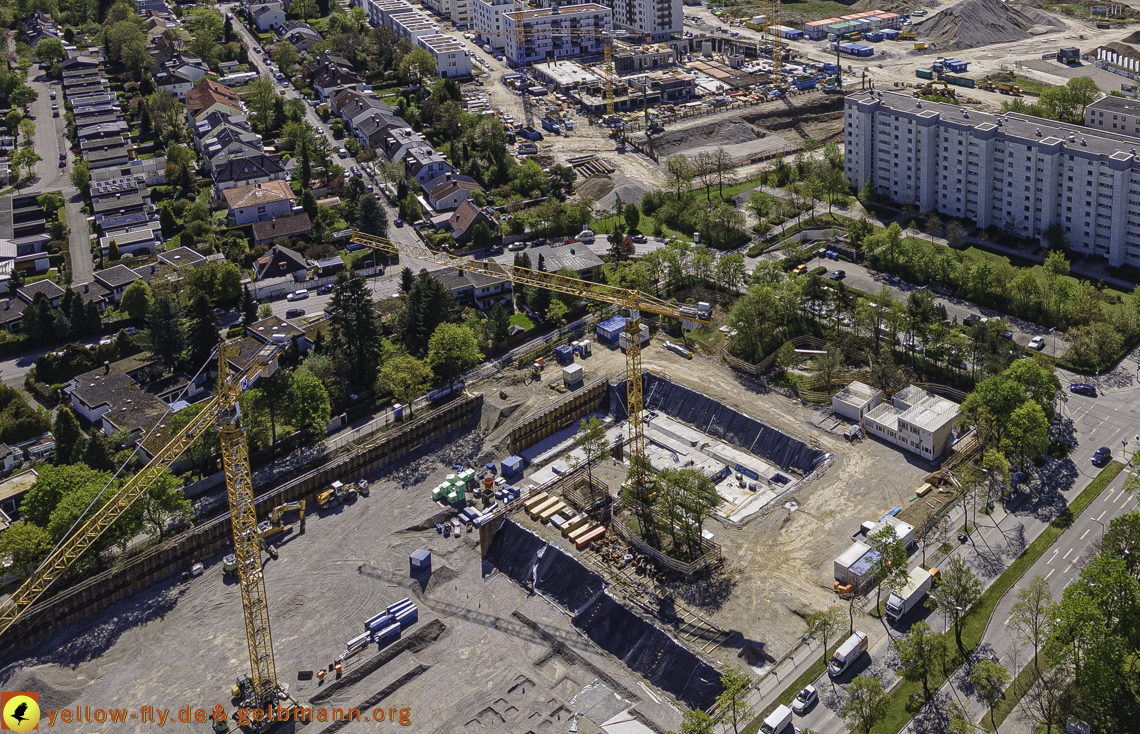 09.05.2021 - Baustelle Grundschule am Karl-MArx-Ring in Neuperlach