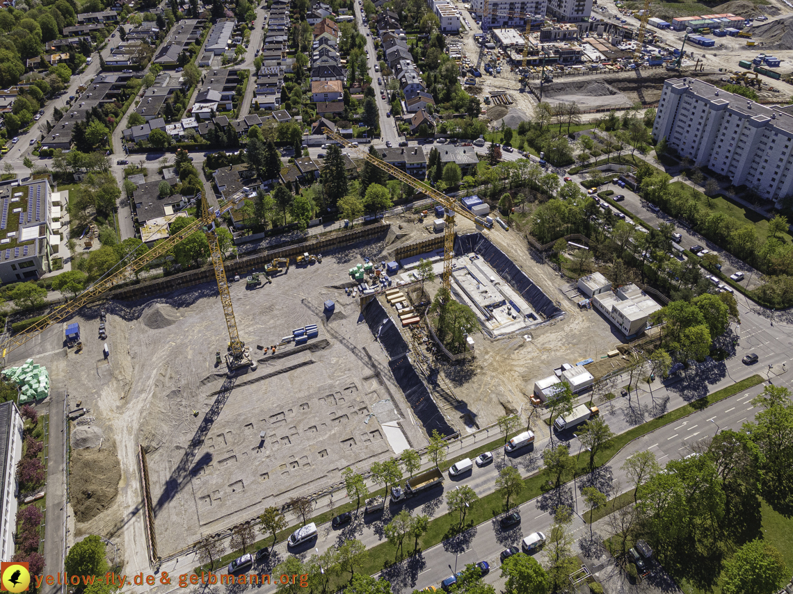09.05.2021 - Baustelle Grundschule am Karl-MArx-Ring in Neuperlach