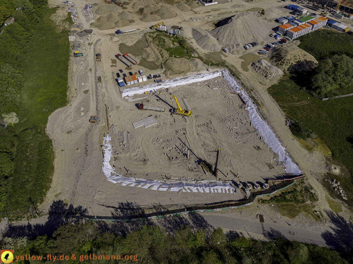 21.05.2021 - Baustelle Alexisquartier udn PAndion Verde in Neuperlach