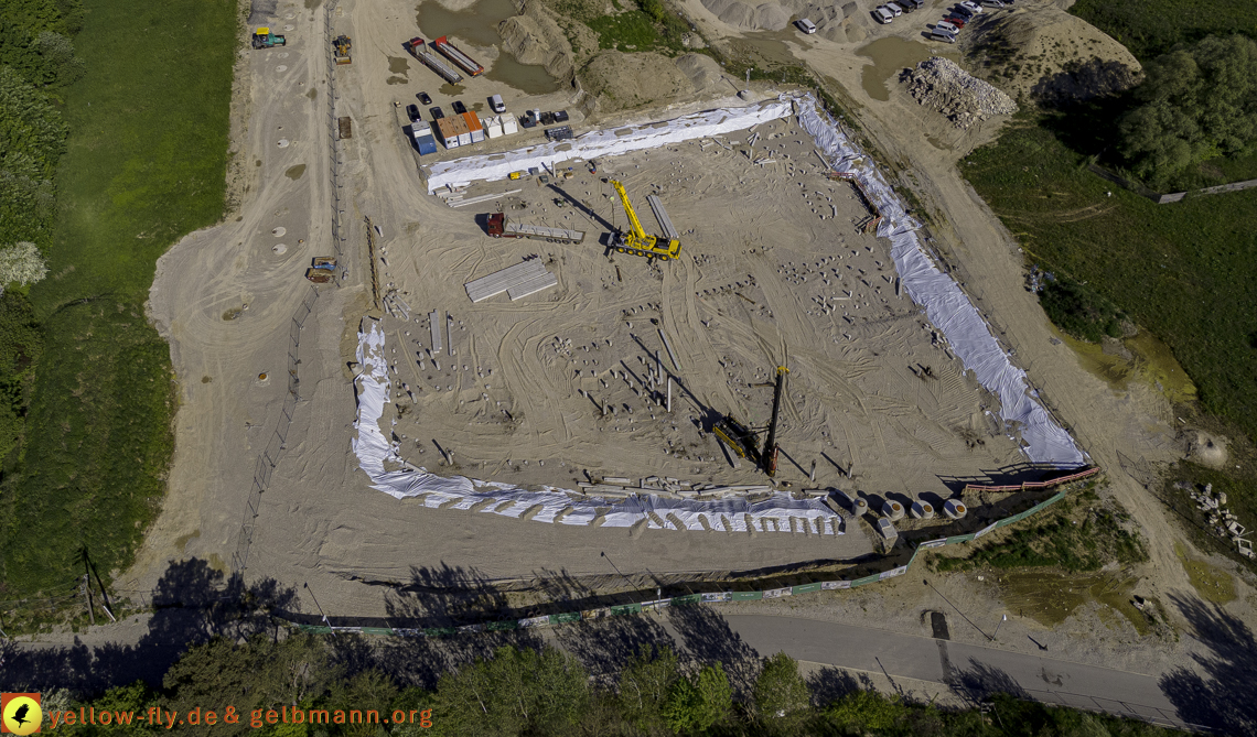 21.05.2021 - Baustelle Alexisquartier udn PAndion Verde in Neuperlach