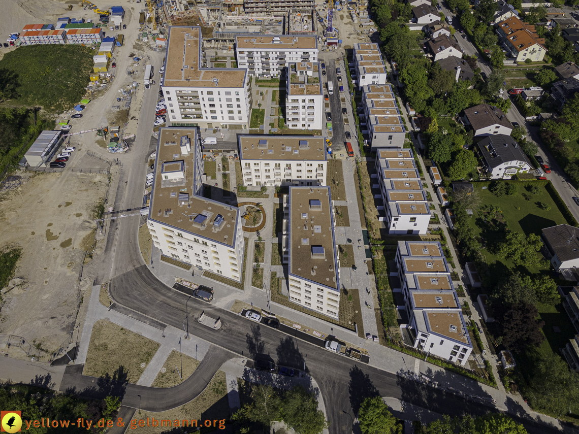 21.05.2021 - Baustelle Alexisquartier udn PAndion Verde in Neuperlach