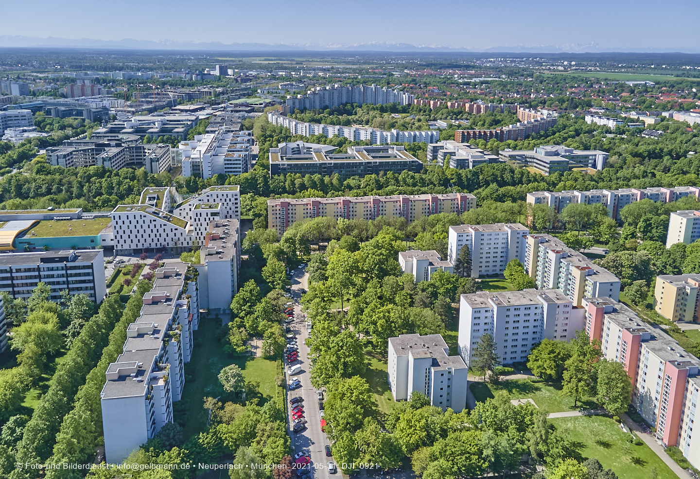 31.05.2021 - Plettzentrum und Wohnring in Neuperlach