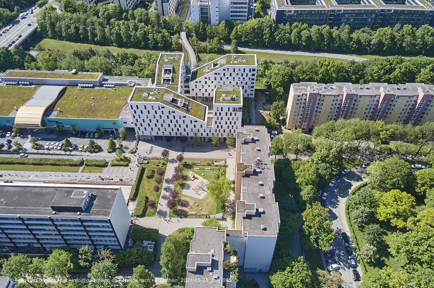 31.05.2021 - Plettzentrum und Wohnring in Neuperlach