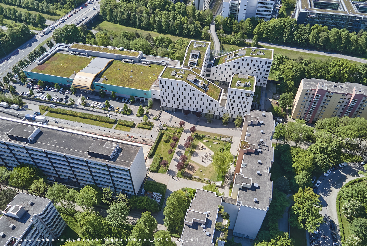31.05.2021 - Plettzentrum und Wohnring in Neuperlach