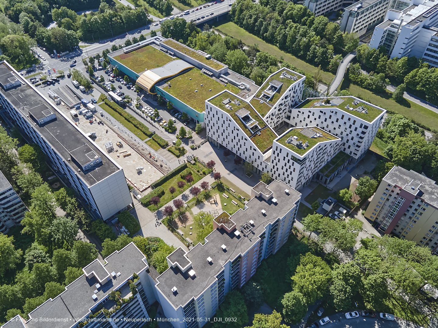 31.05.2021 - Plettzentrum und Wohnring in Neuperlach