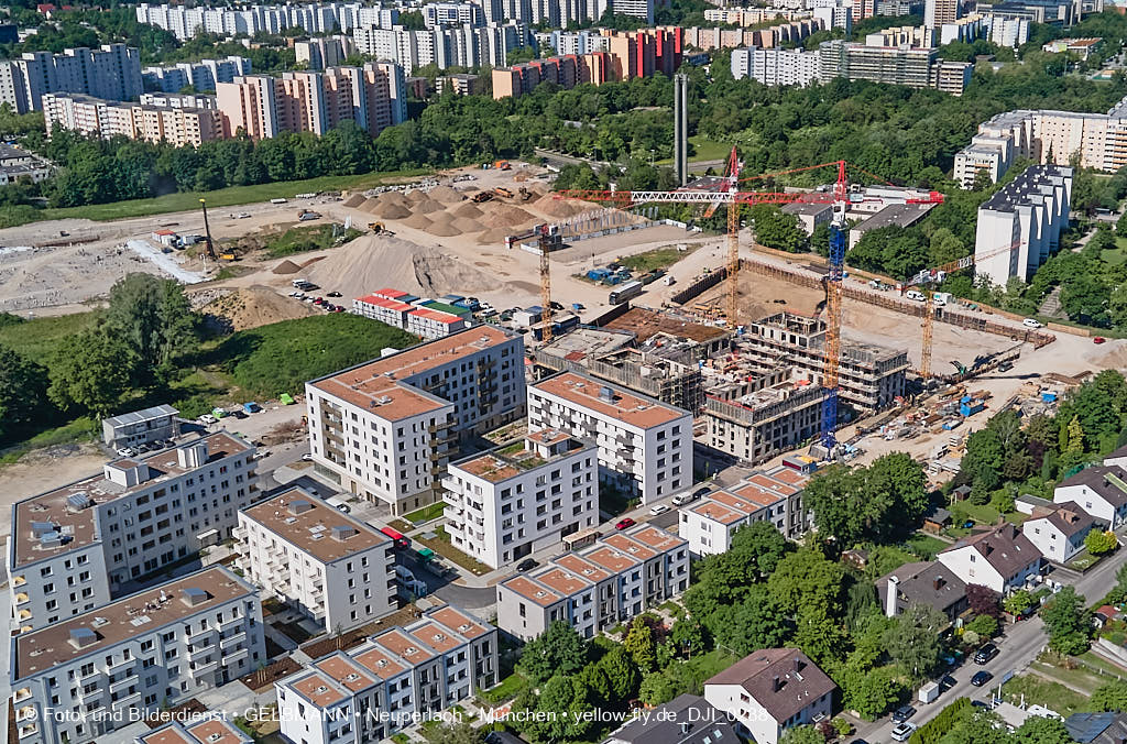 15.06.2021 - Alexisquartier und Pandionverde in Neuperlach