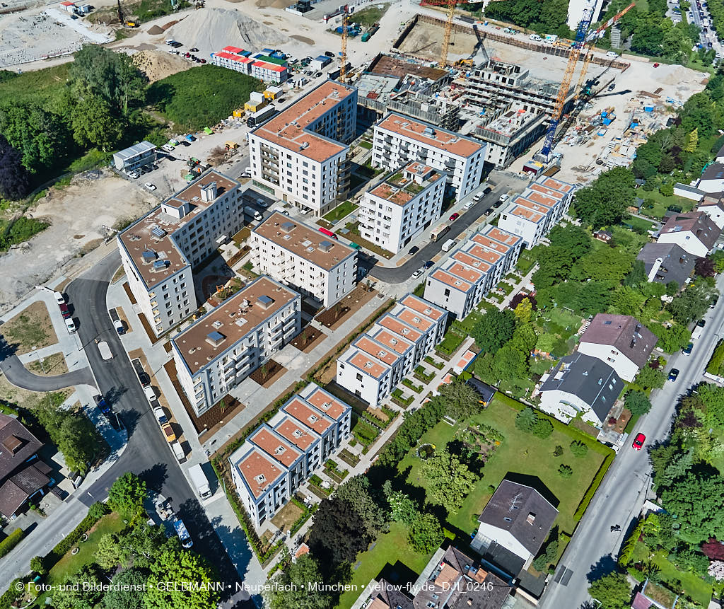 15.06.2021 - Alexisquartier und Pandionverde in Neuperlach