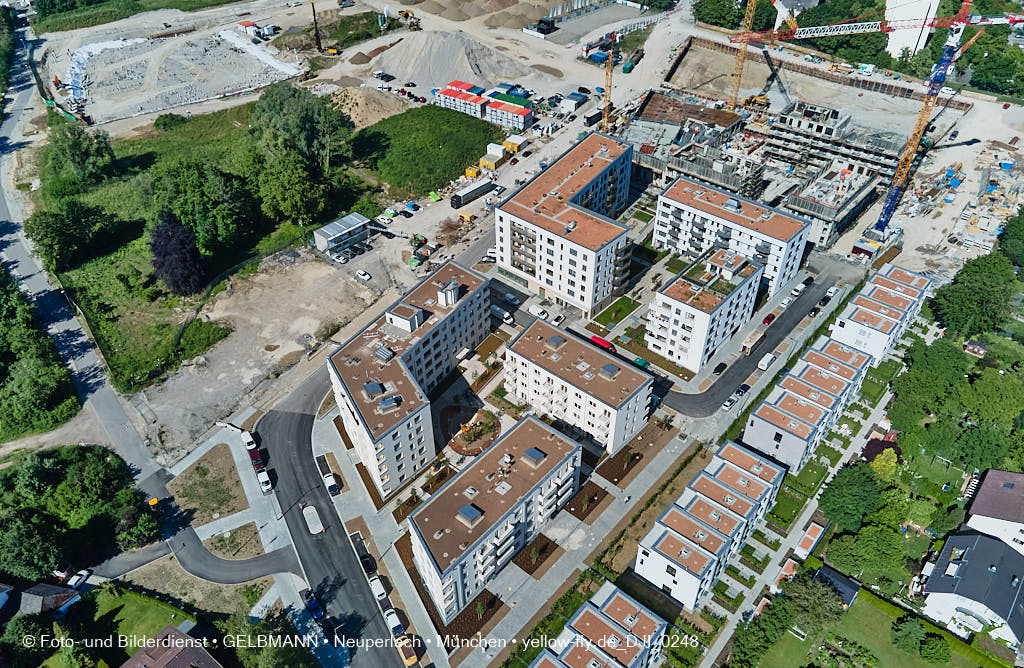15.06.2021 - Alexisquartier und Pandionverde in Neuperlach
