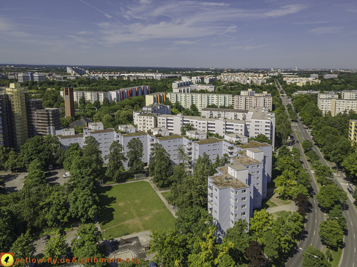 28.06.2021 - Karl-Marx-Ring und Umgebung in Neuperlach