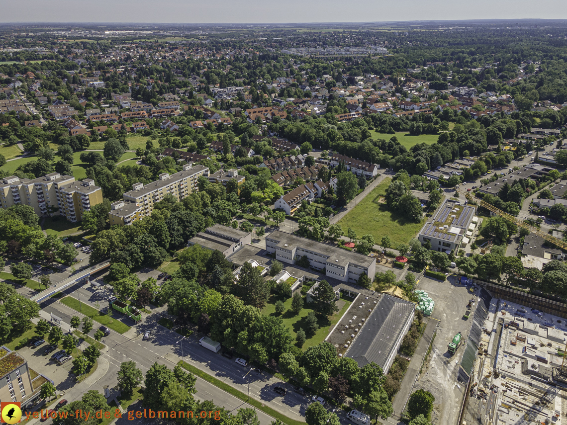 28.06.2021 - Karl-Marx-Ring und Umgebung in Neuperlach