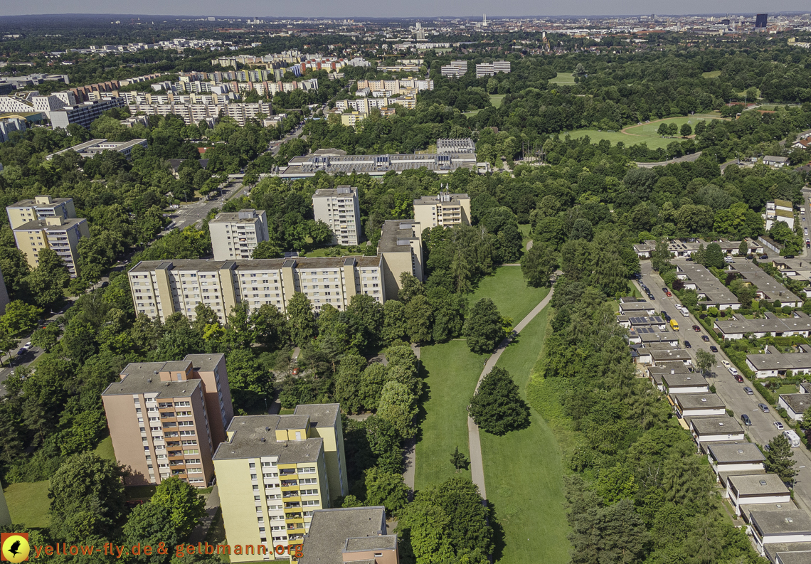 28.06.2021 - Karl-Marx-Ring und Umgebung in Neuperlach