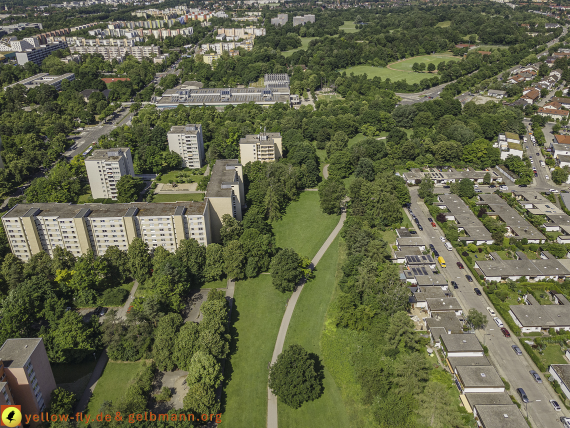 28.06.2021 - Karl-Marx-Ring und Umgebung in Neuperlach