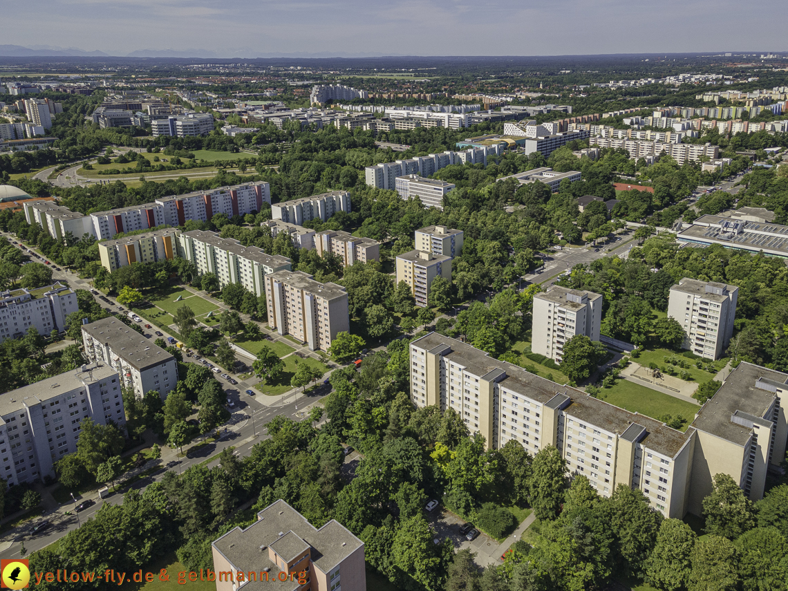 28.06.2021 - Karl-Marx-Ring und Umgebung in Neuperlach