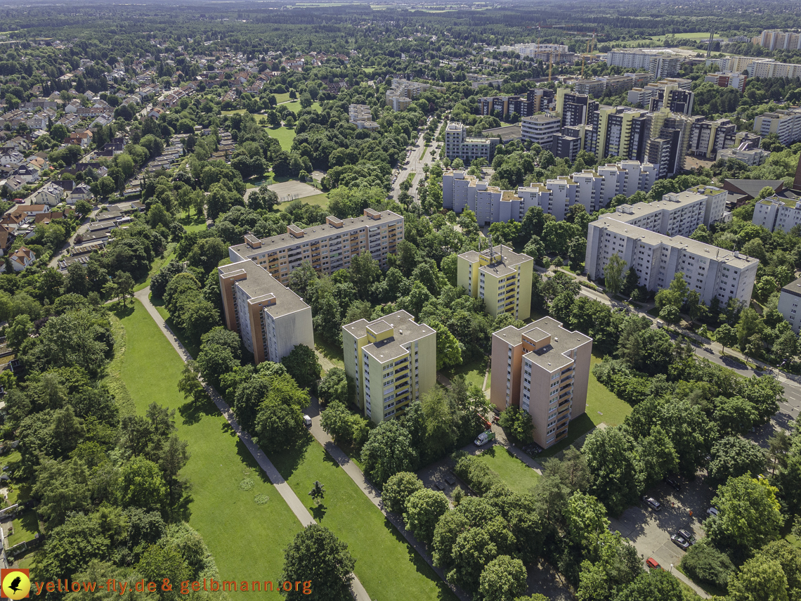 28.06.2021 - Karl-Marx-Ring und Umgebung in Neuperlach