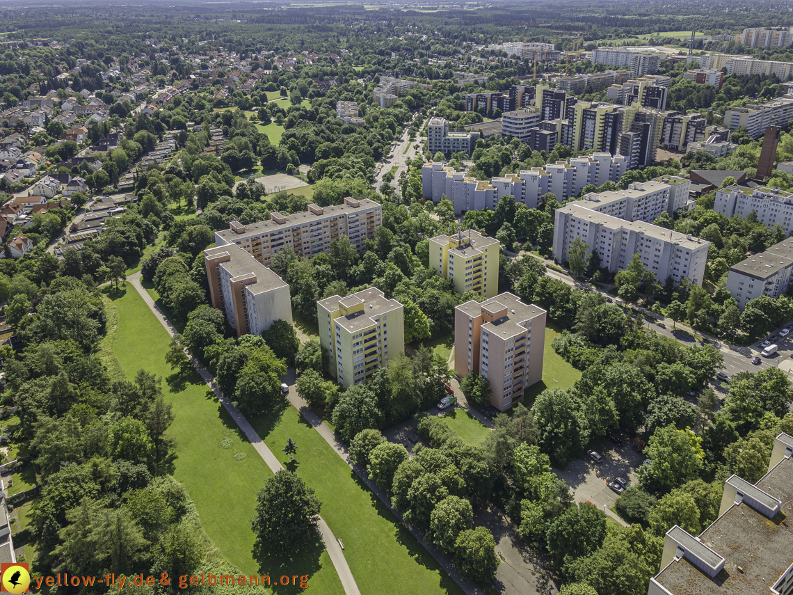 28.06.2021 - Karl-Marx-Ring und Umgebung in Neuperlach