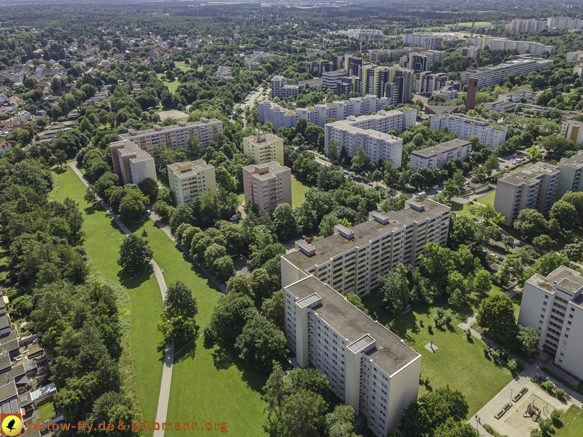 28.06.2021 - Karl-Marx-Ring und Umgebung in Neuperlach