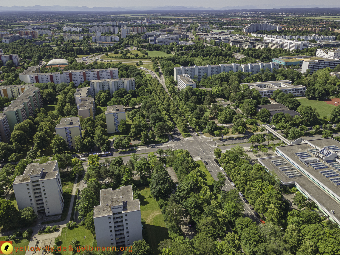28.06.2021 - Karl-Marx-Ring und Umgebung in Neuperlach