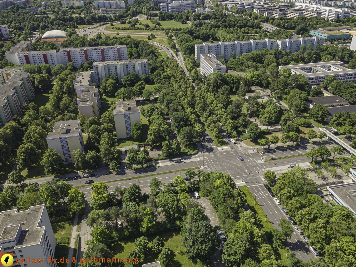 28.06.2021 - Karl-Marx-Ring und Umgebung in Neuperlach