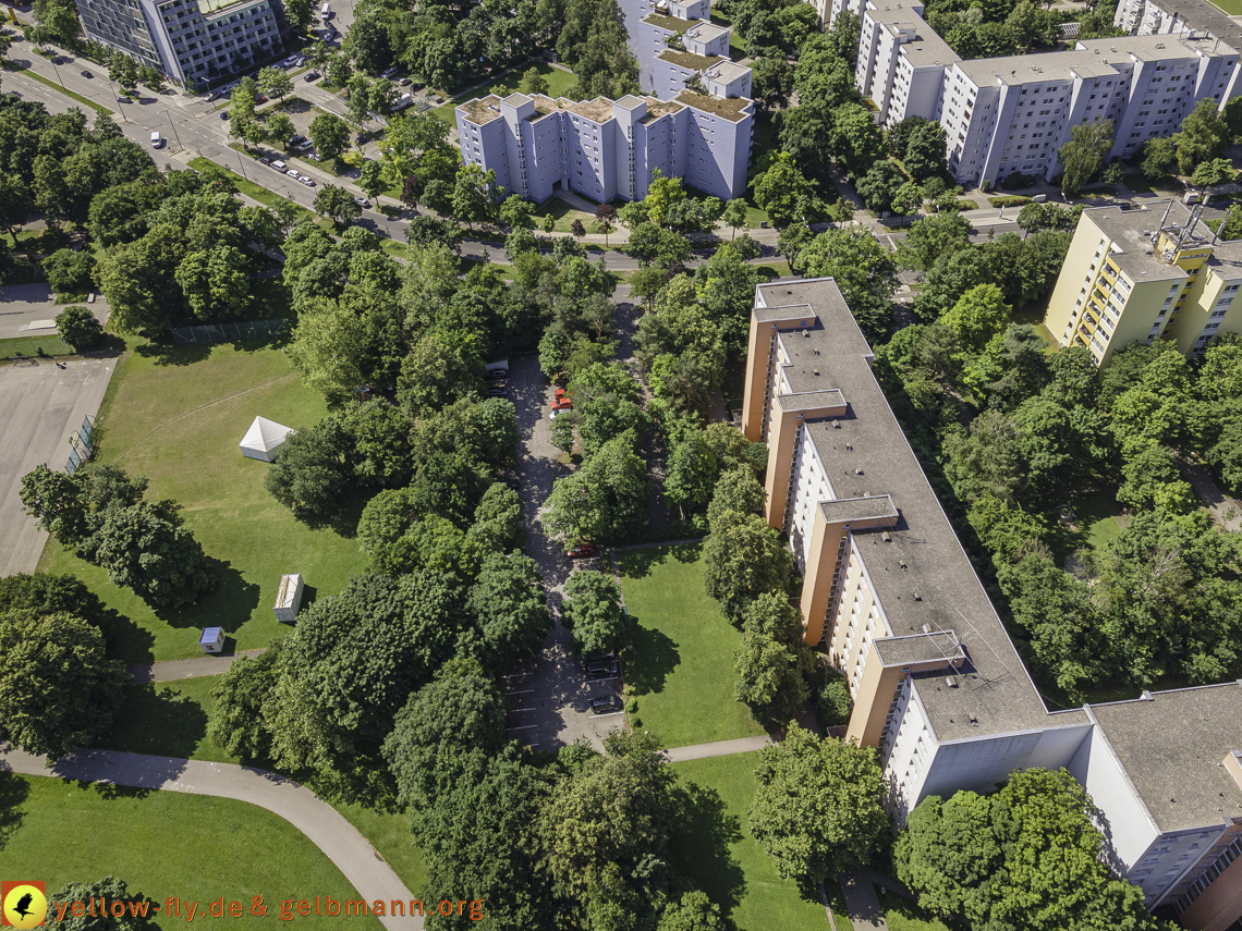 28.06.2021 - Karl-Marx-Ring und Umgebung in Neuperlach