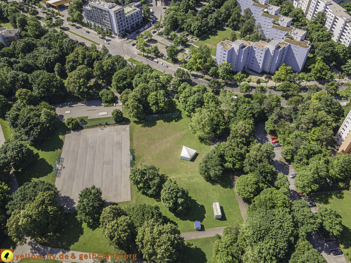 28.06.2021 - Karl-Marx-Ring und Umgebung in Neuperlach