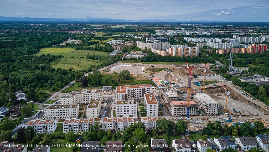 05.07.2021 - Baustelle Alexisquartier und Pandionverde