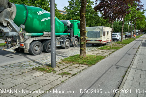 05.07.2021 - neuperlach.org.gelbmann.org zeigt aktuelle Baustellenfotos von der Grundschule am Karl-Marx-Ring in Neuperlach