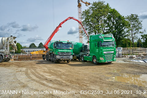 05.07.2021 - neuperlach.org.gelbmann.org zeigt aktuelle Baustellenfotos von der Grundschule am Karl-Marx-Ring in Neuperlach