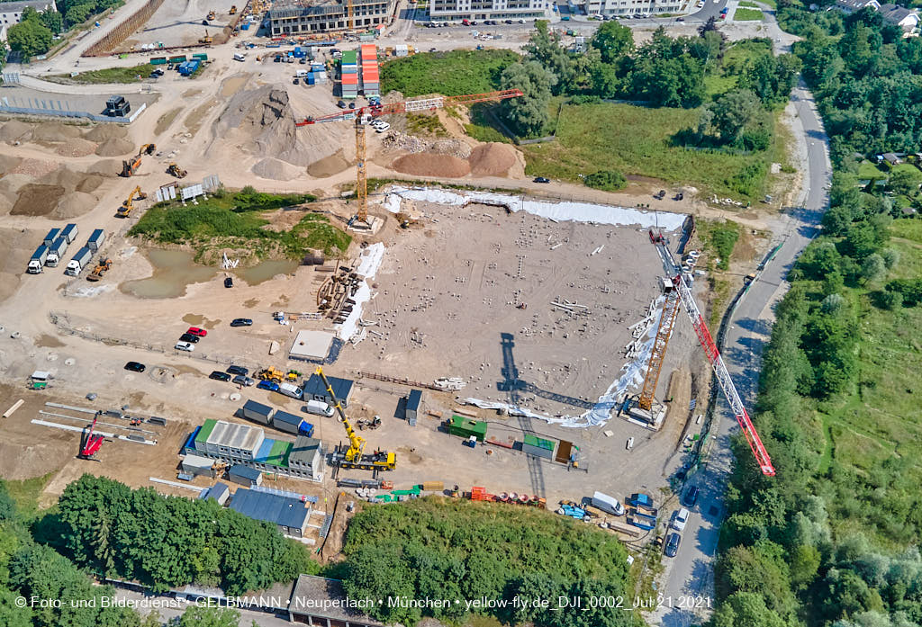21.07.2021 - Baustelle Pandion Verde in Neuperlach