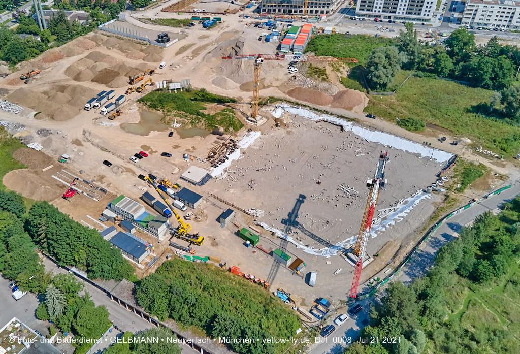 21.07.2021 - Baustelle Pandion Verde in Neuperlach