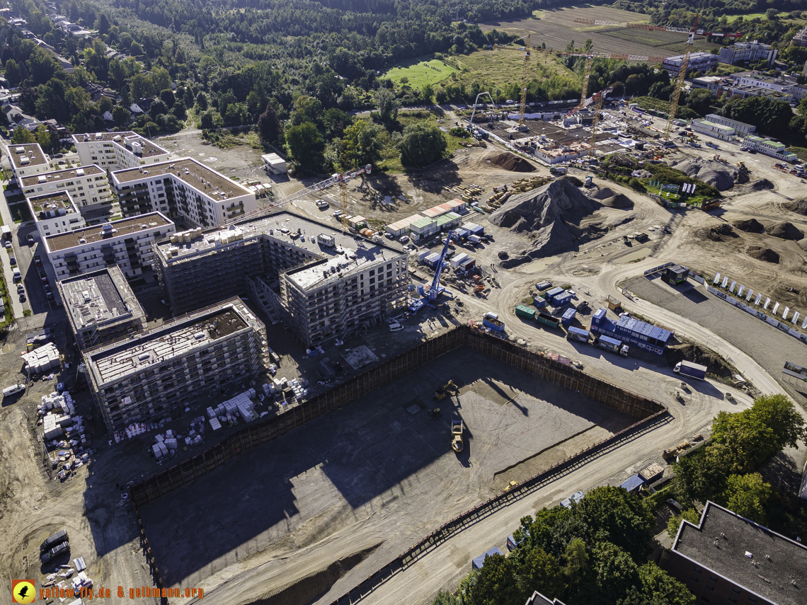 23.09.2021 - Baustelle Alexisquartier in Neuperlach