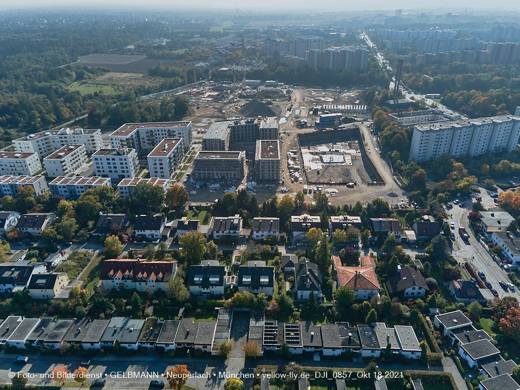 18.10.2021 - Baustelle „Das Duett” und „Townhouses”