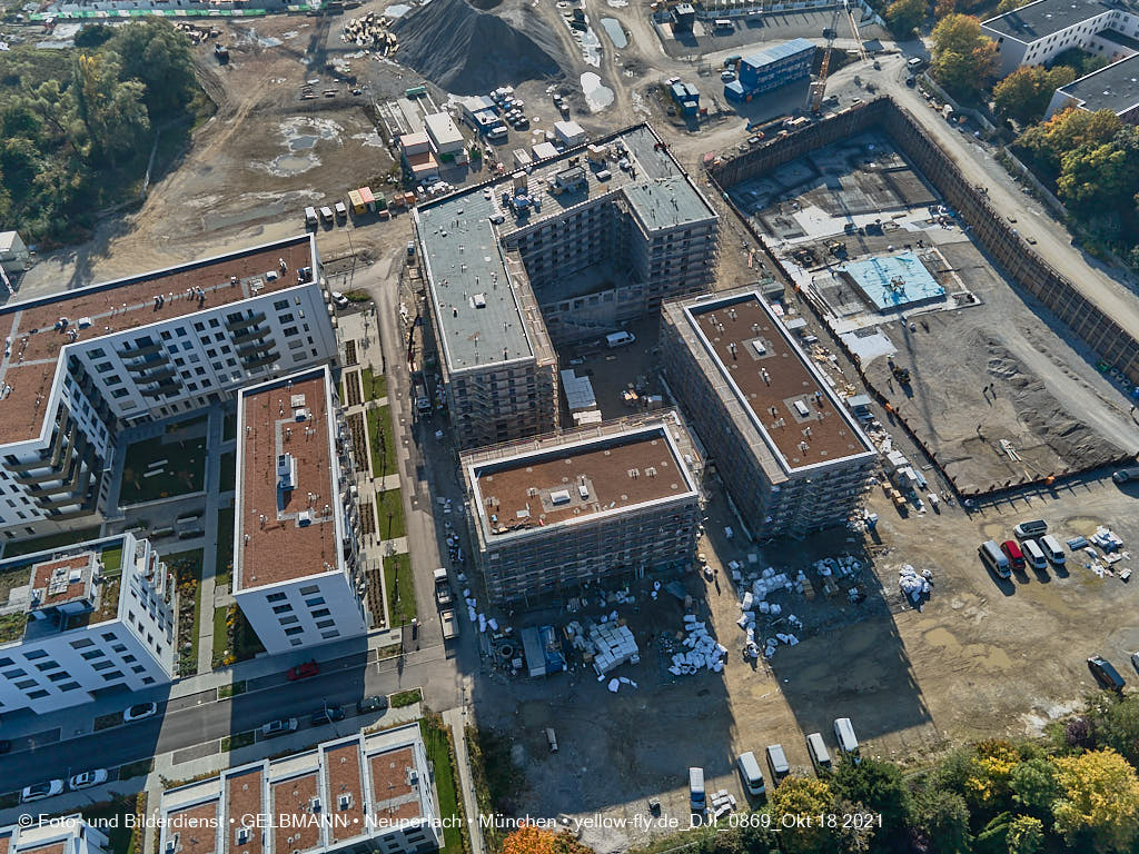 18.10.2021 - Baustelle „Das Duett” und „Townhouses”