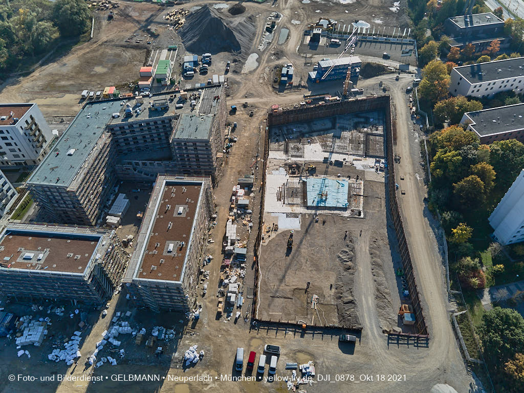 18.10.2021 - Baustelle „Das Duett” und „Townhouses”