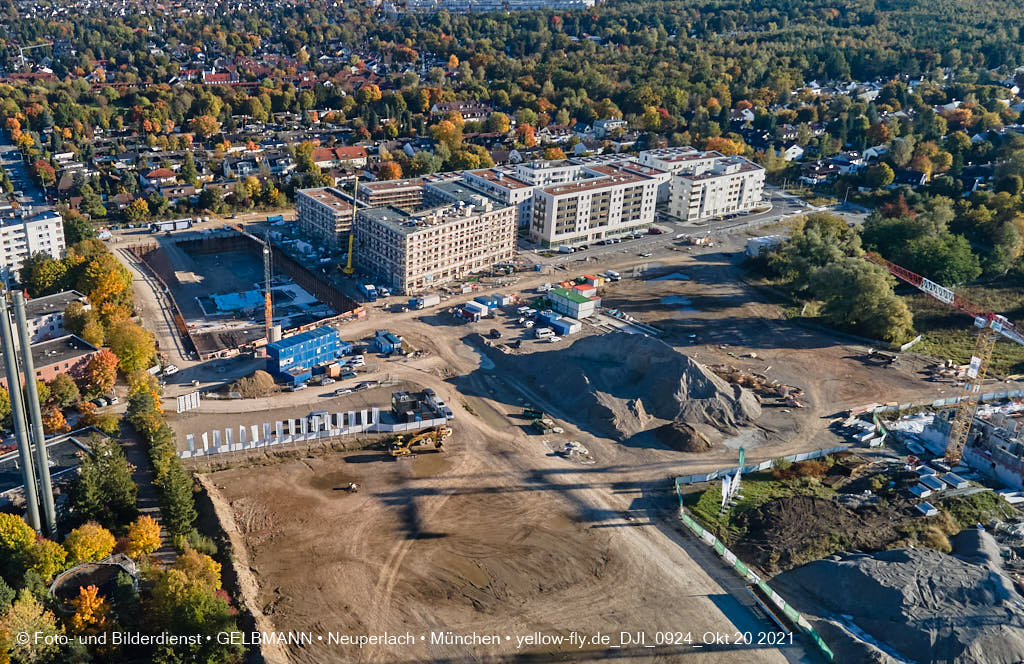20.10.2021 - Baustelle Pandionverde in Neuperlach