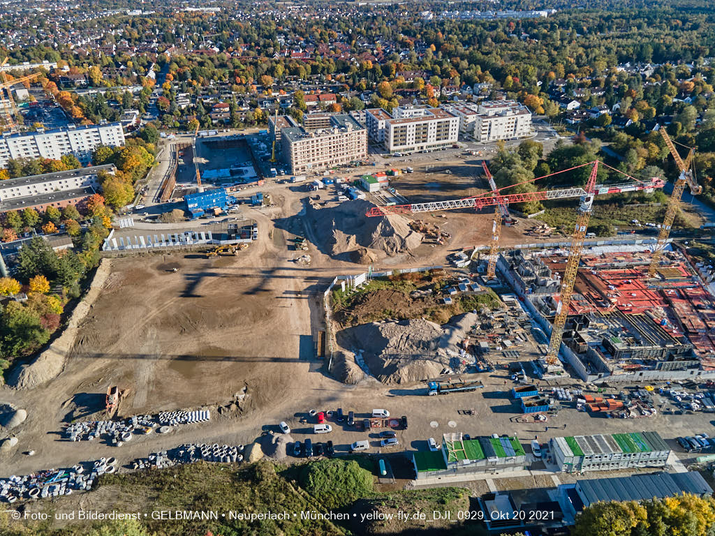 20.10.2021 - Baustelle Pandionverde in Neuperlach