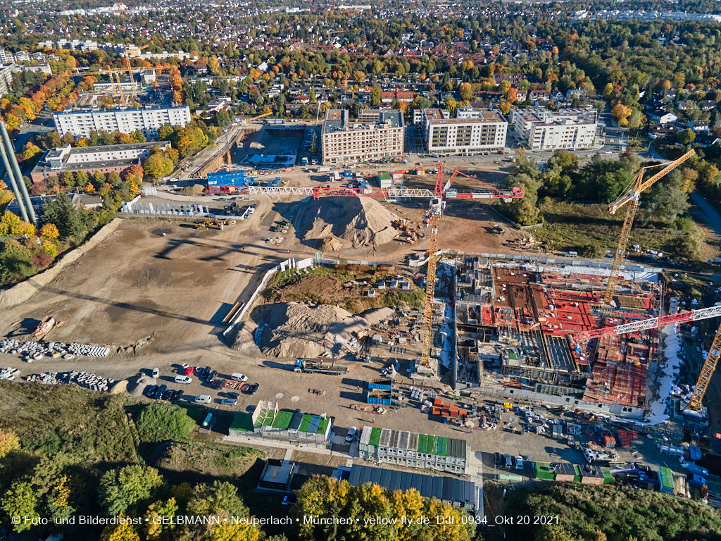 20.10.2021 - Baustelle Pandionverde in Neuperlach