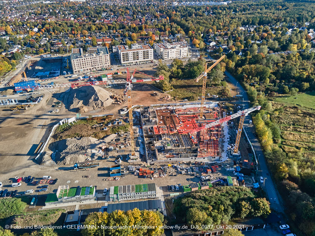 20.10.2021 - Baustelle Pandionverde in Neuperlach