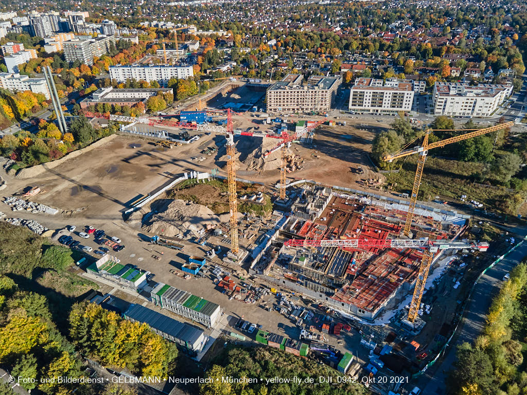 20.10.2021 - Baustelle Pandionverde in Neuperlach