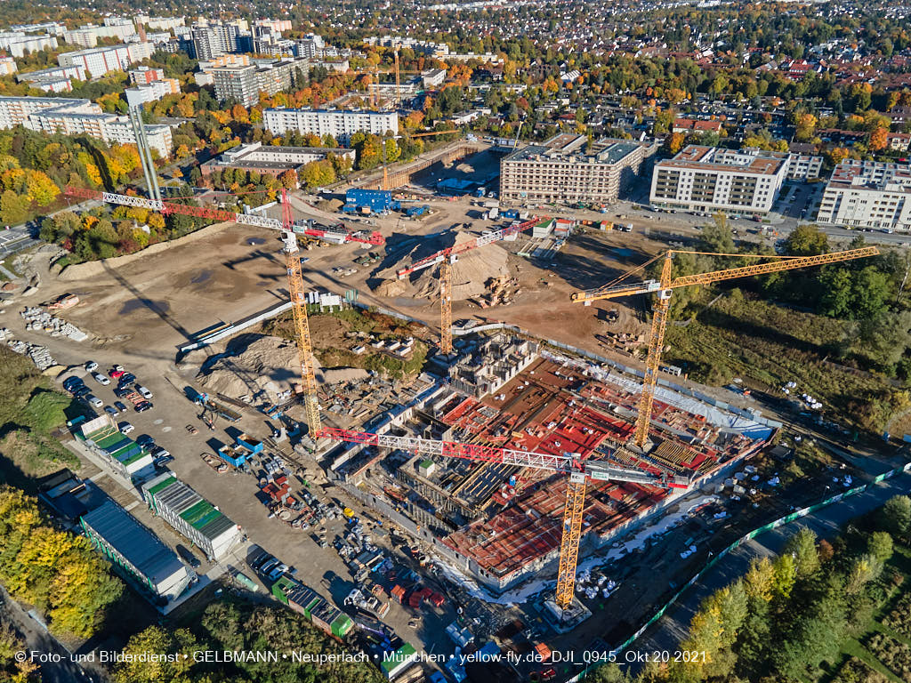 20.10.2021 - Baustelle Pandionverde in Neuperlach