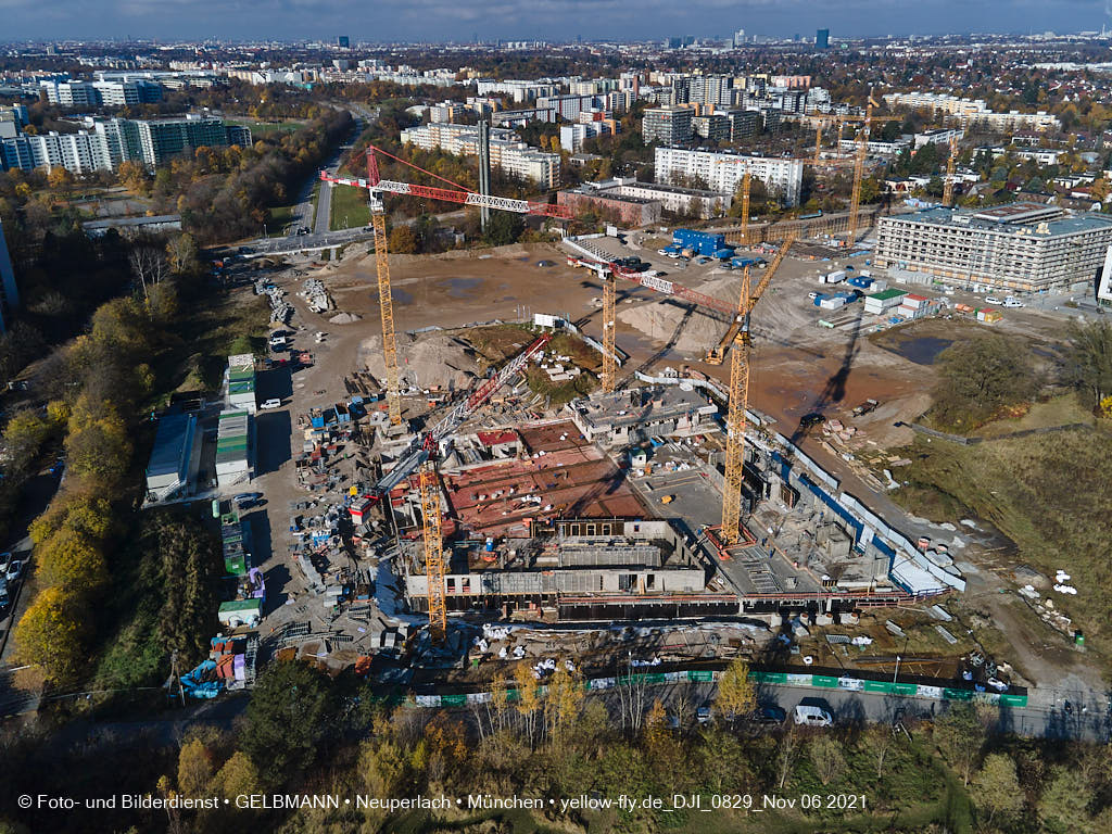 06.11.2021 - Baustelle PANDIONVERDE in Neuperlach