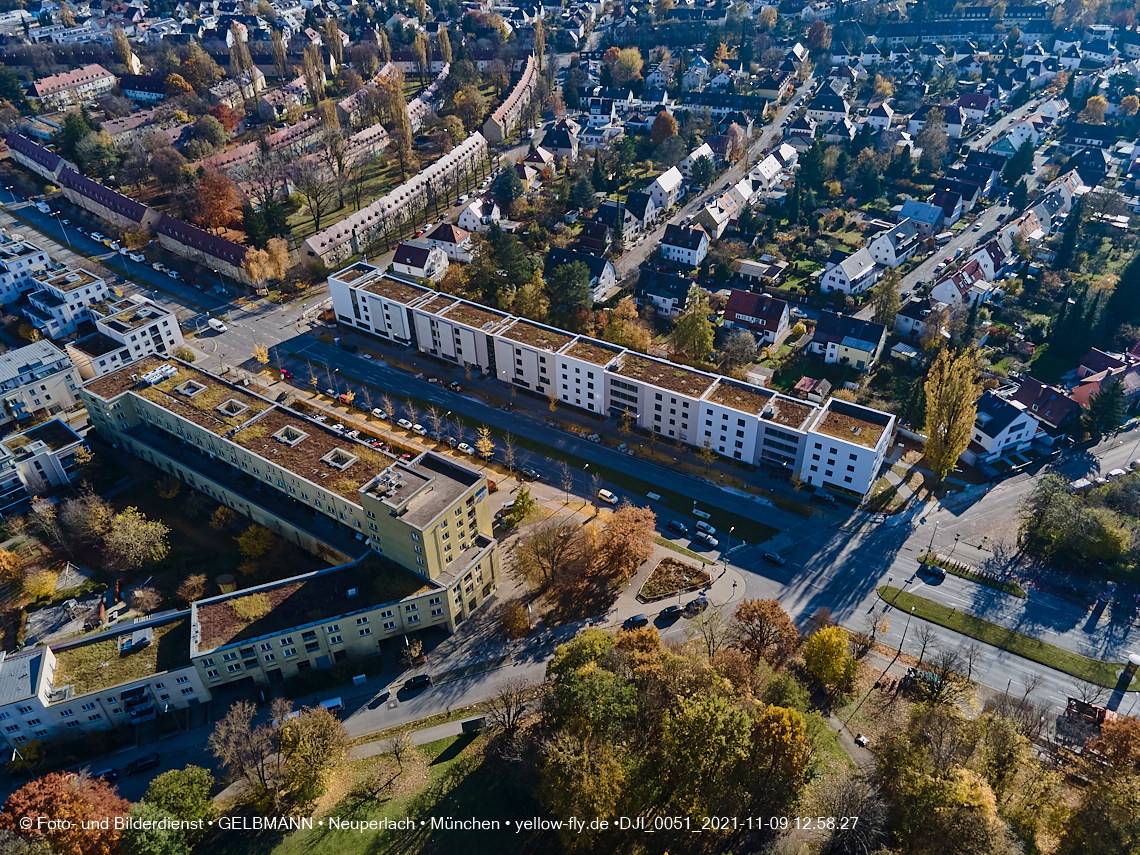 09.11.2021 - Baustelle Maikäfersiedlung in Ber am Laim und  Neuperlach