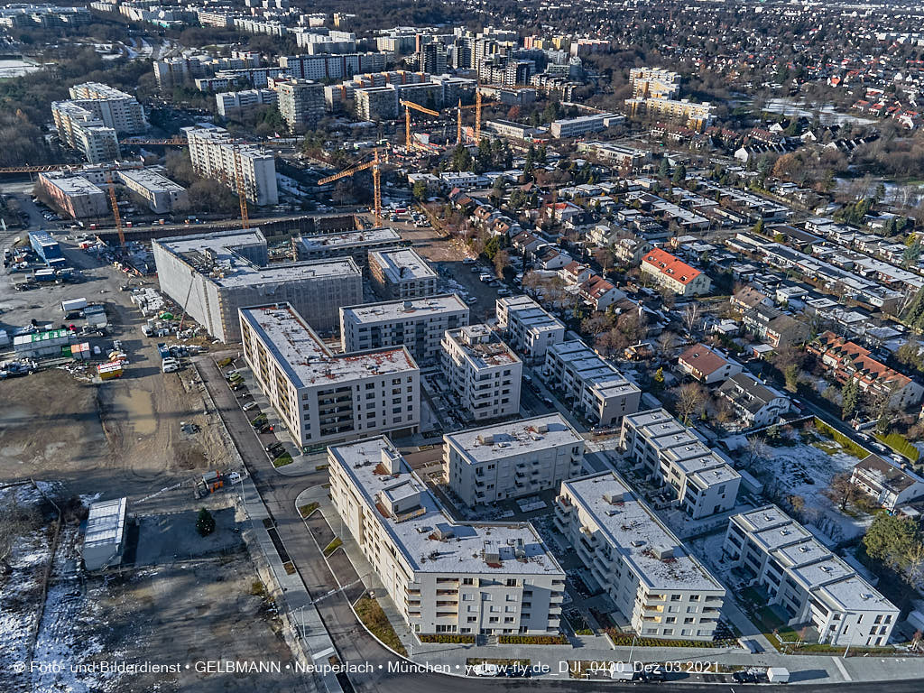03.12.2021 -Baustelle Alexisquartier in Neuperlach