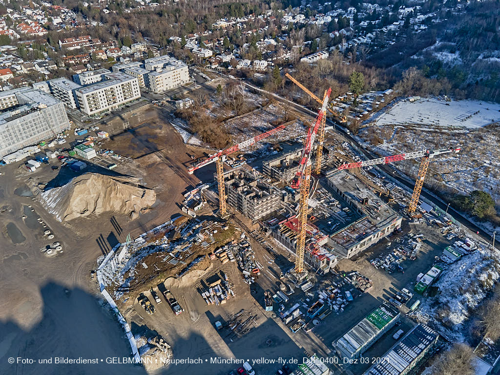 03.12.2021 -Baustelle Pandionverde in Neuperlach